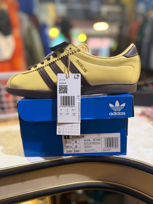 Adidas X Size? Dublin Yellow/Brown UK 6
