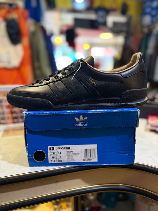 Adidas Jeans MKII Triple Black UK 13