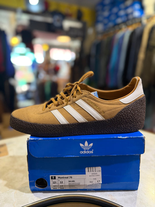 Adidas Montreal 76 Mesa / Off White / Gum – UK 12