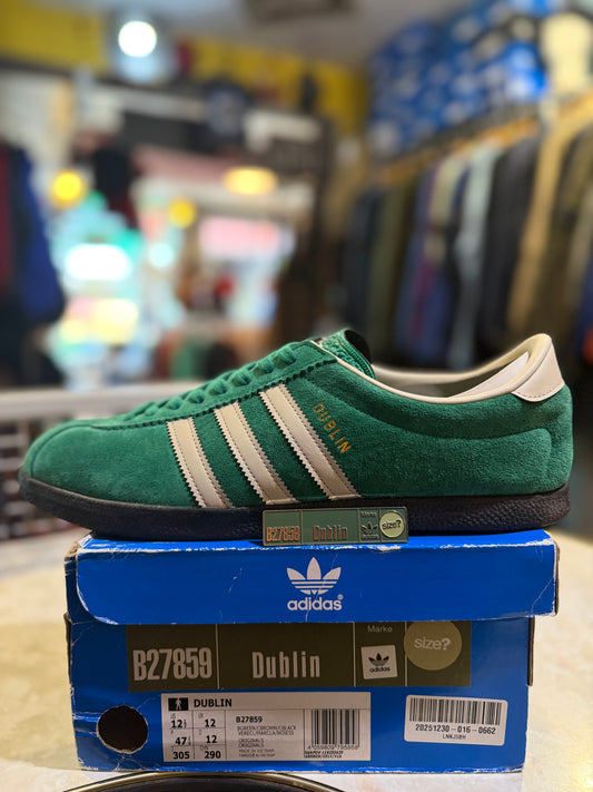 Adidas Dublin Emerald Green / Off White – UK 12