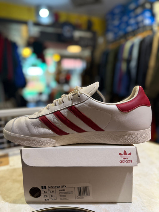 Adidas Moskva GTX Chalk White / Power Red – UK 14