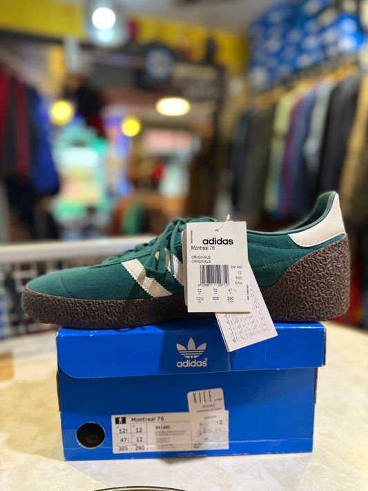 Adidas Montreal 76 Noble Green Off White UK 12