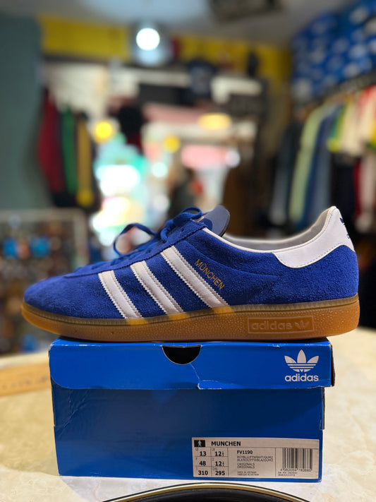 Adidas München – Royal Blue/Cloud White – UK 12.5