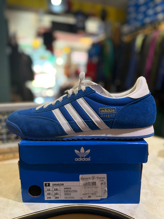 Adidas Dragon Bluebird/White/Metallic Gold UK 10.5