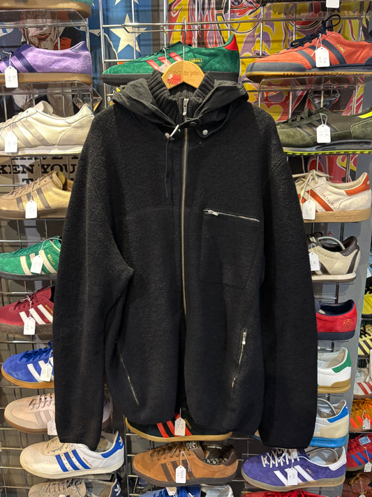 C.P. Company Hooded Full-Zip Fleece Jacket - Full view