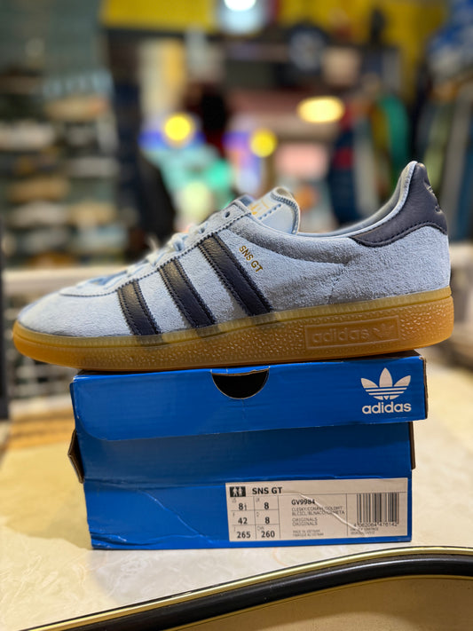 Adidas Originals SNS GT Clear Sky Colony Gum - Side profile on box