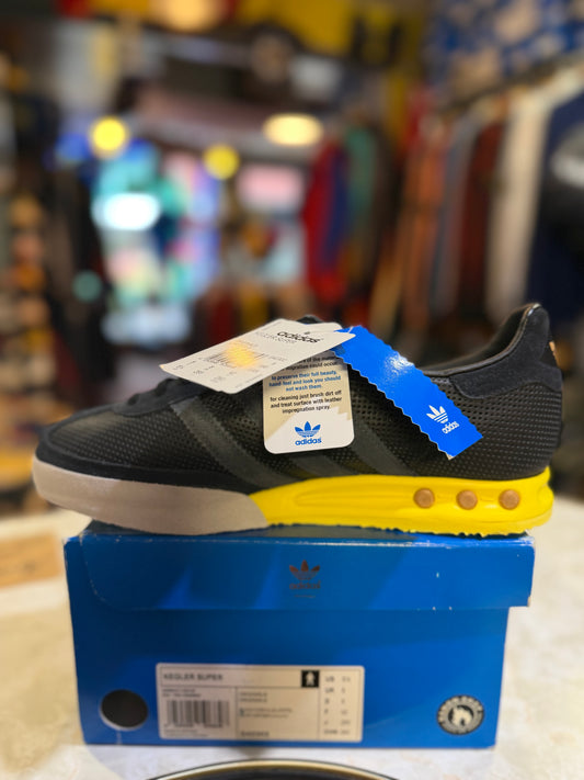 Adidas HANON Kegler Super Black Friday G42302 Black / Shale / Lempel UK 8 with attached tags and original box