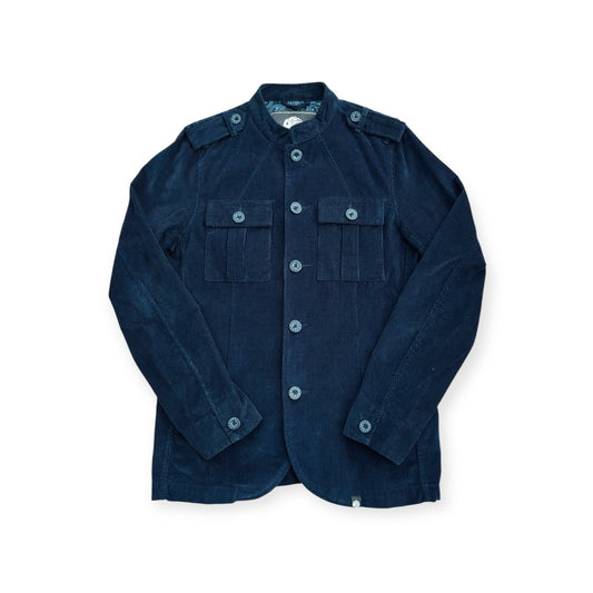 Pretty Green Navy Cord Jacket