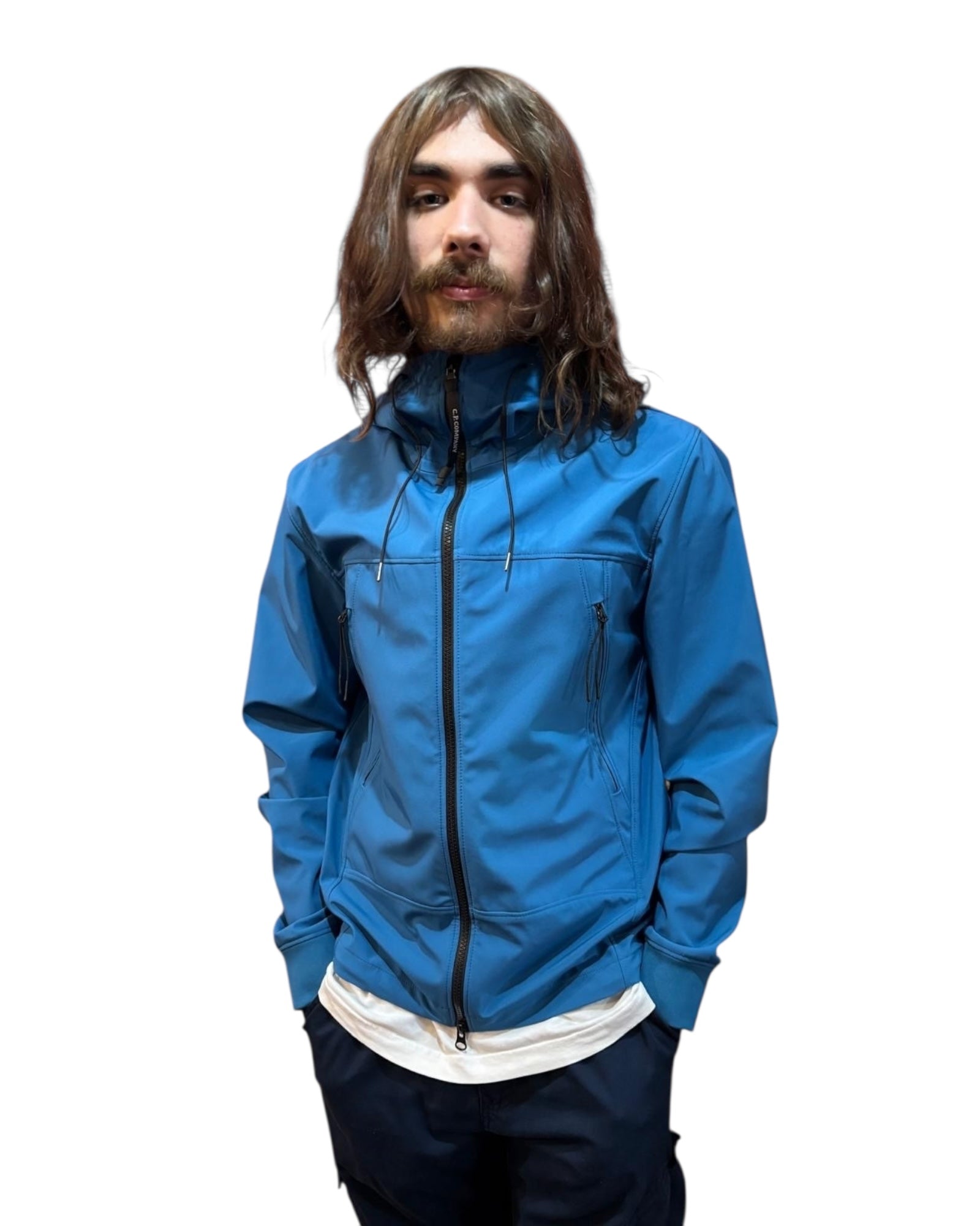 CP Company Blue Soft Shell R Goggle Jacket – ASAP VINTAGE