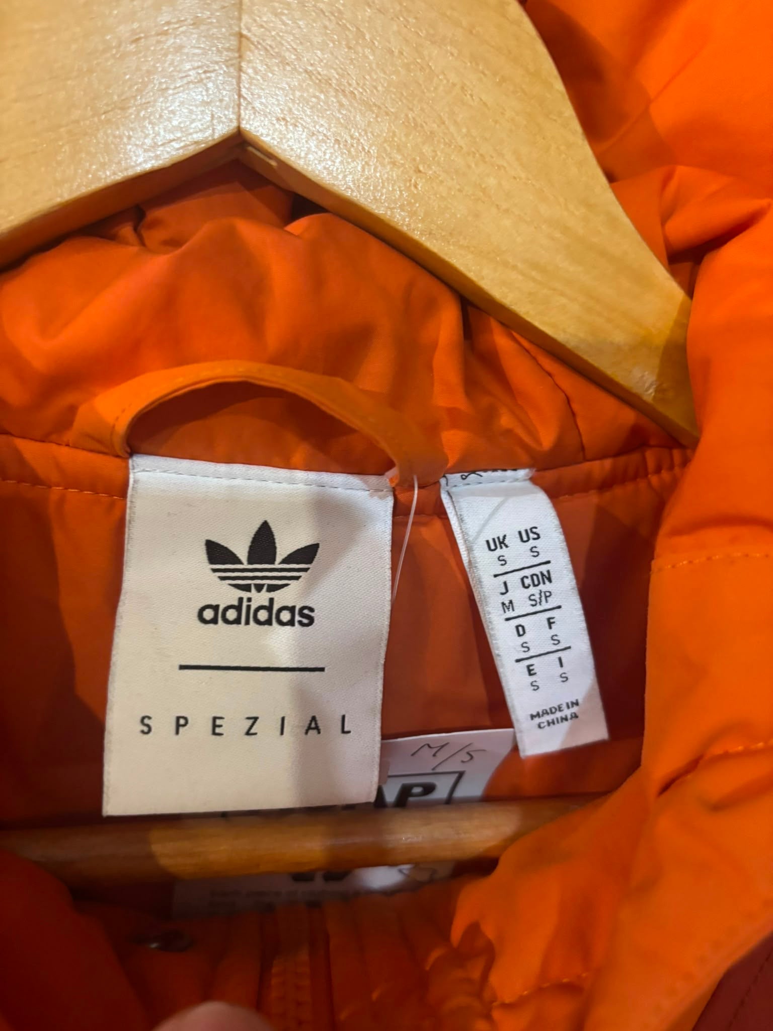 Adidas Spezial Mountain Jacket Orange Rust - Front