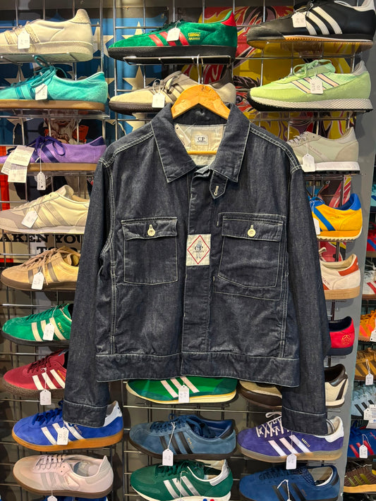 C.P. Company Denim Jacket Indigo Blue - Back