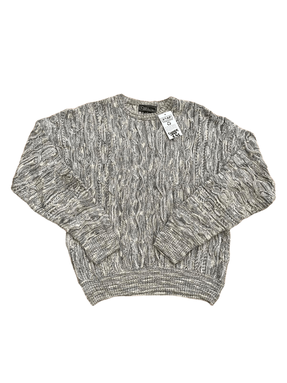 Coogi-Style Pullover Jumper