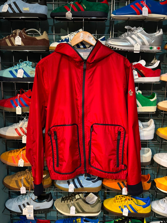 Moncler Grenoble Hooded Jacket Red - Front