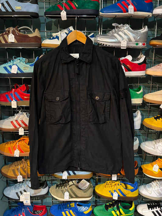 Stone Island Field Jacket Black - Front