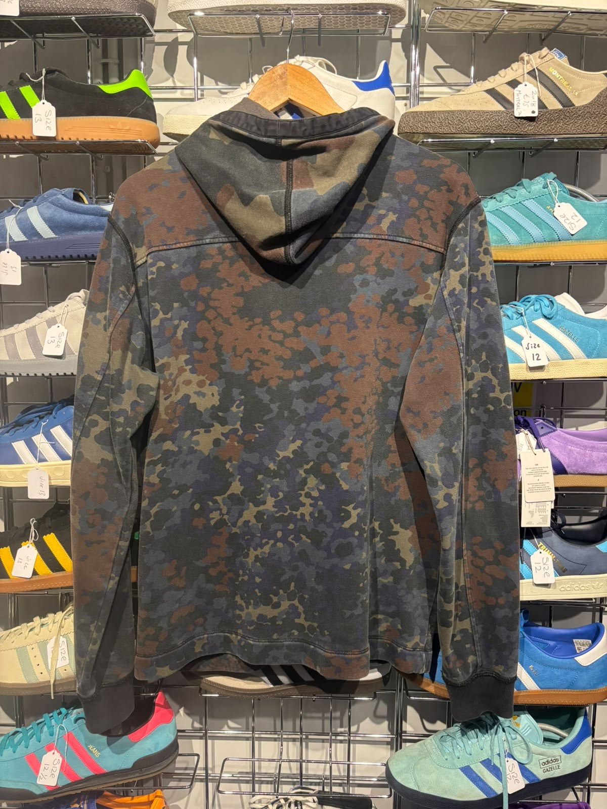 Stone Island digital camo hoodie back