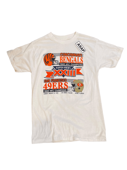 Superbowl XXIII 1989 Single-Stitch T-Shirt