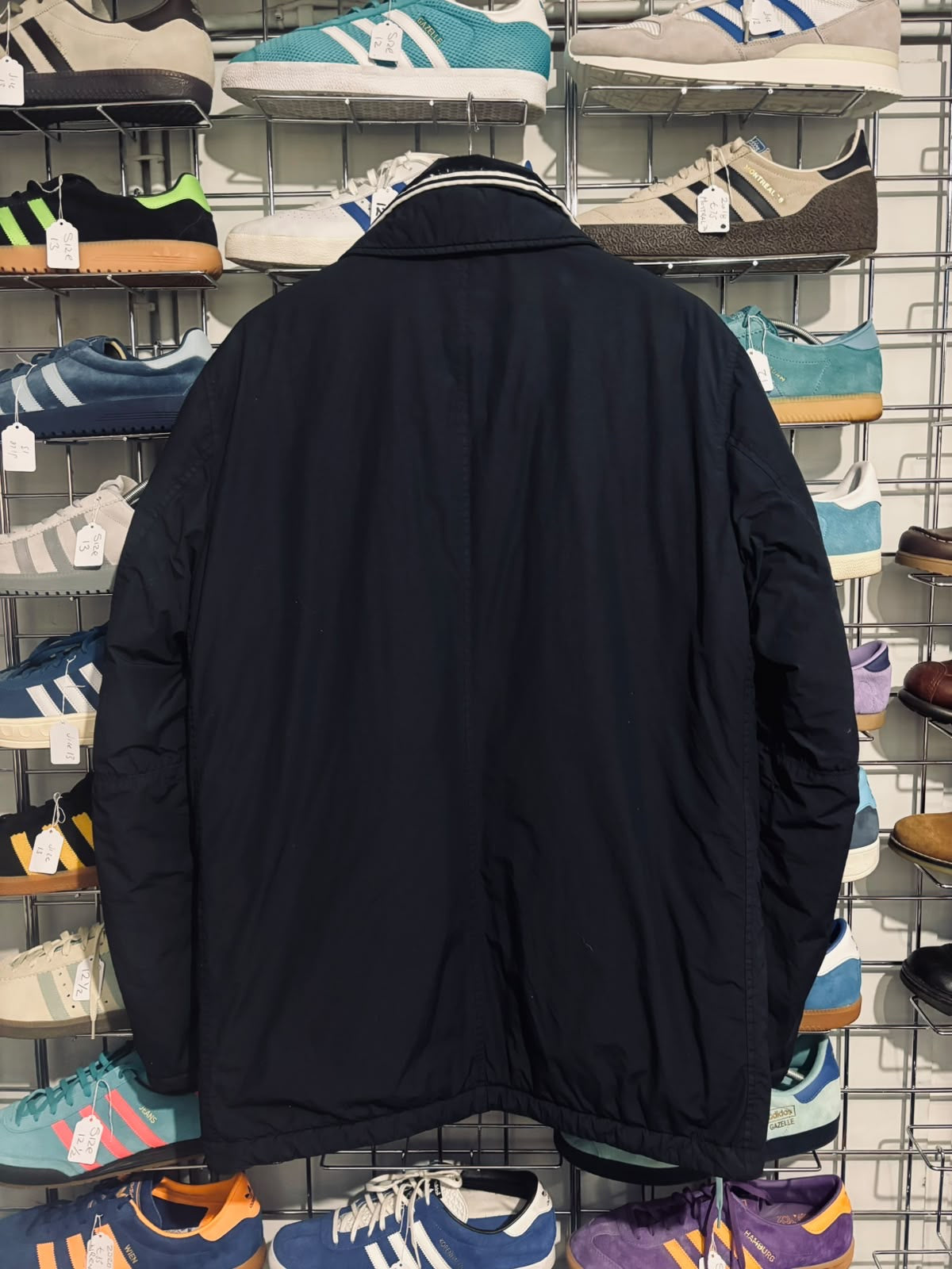 Stone Island navy Naslan Light Watro jacket back