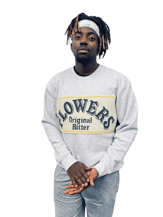 Reworked Retro Flowers Bitter Brand Sweatshirt