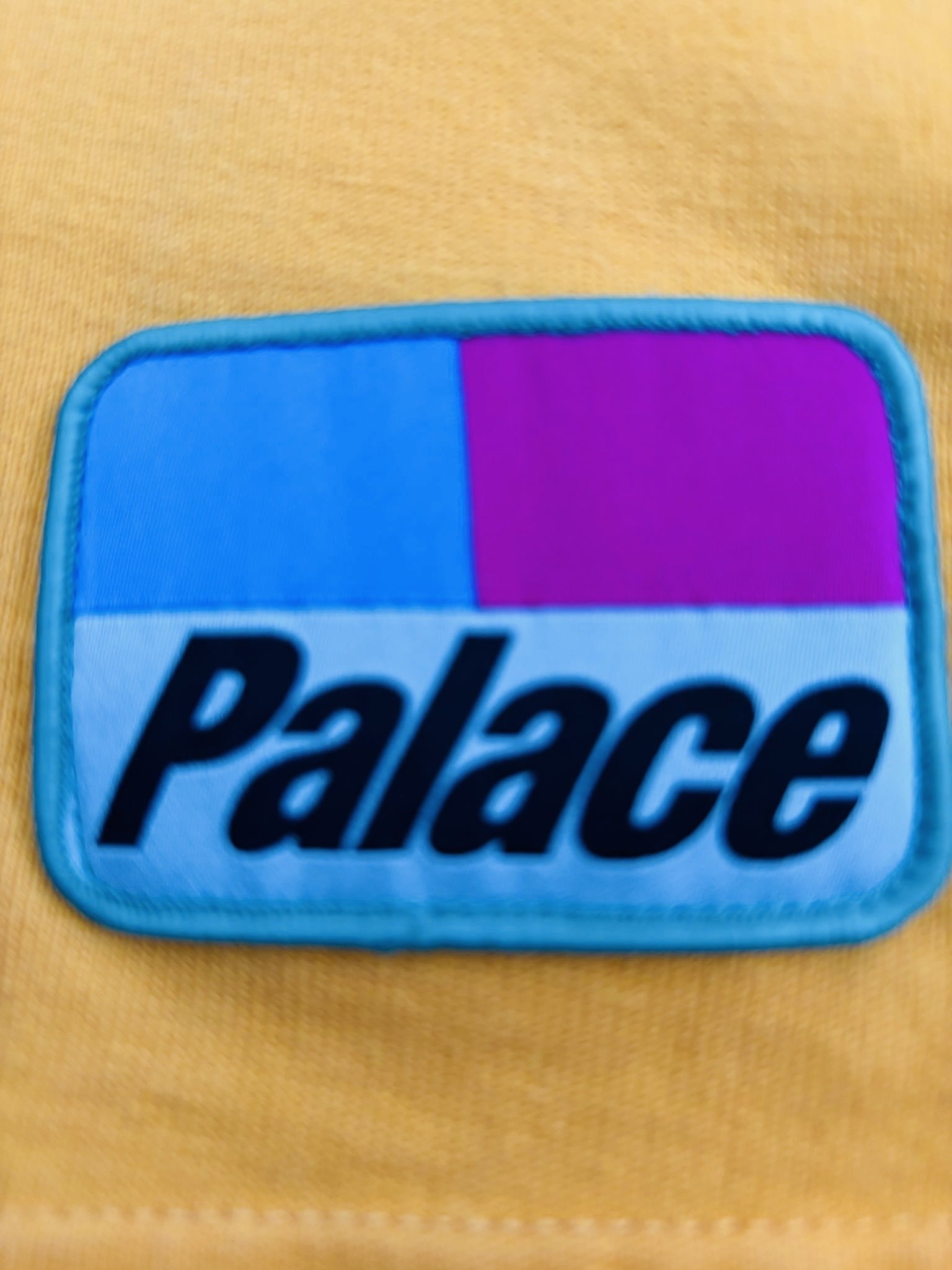 Palace Splitter Longsleeve Yellow/Purple