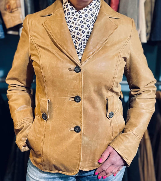 Y2K Womens Leather Jacket