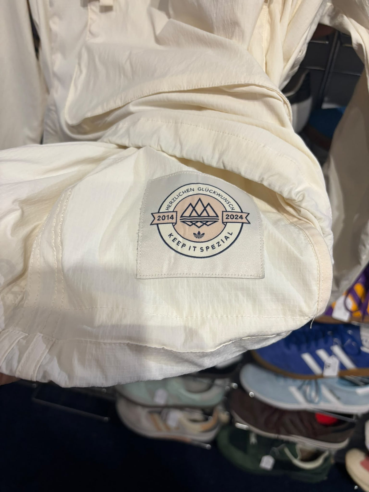 adidas Spezial 2014–2024 anniversary interior patch