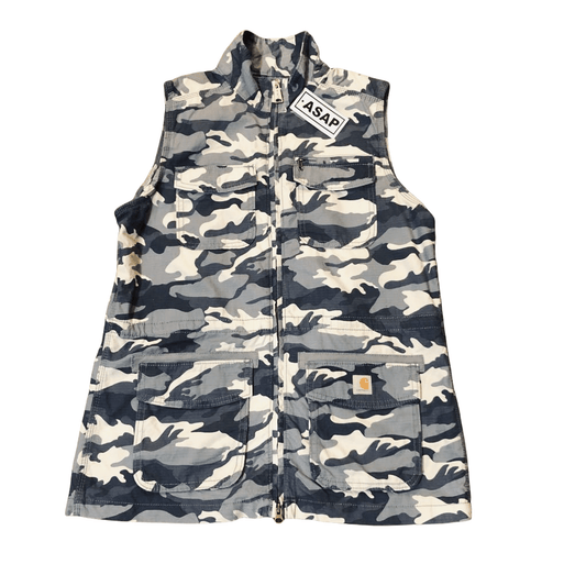 Carhartt Camouflage Design Gilet Jacket