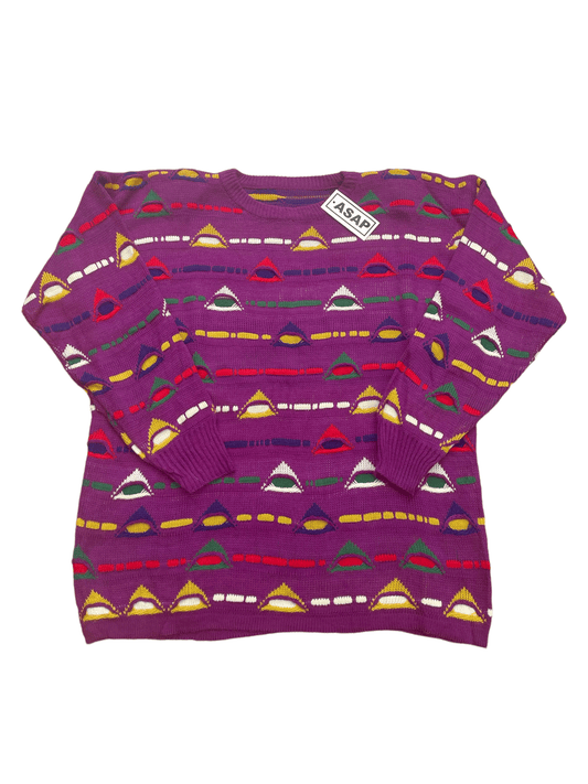 Coogi-Style Pullover Jumper (g)