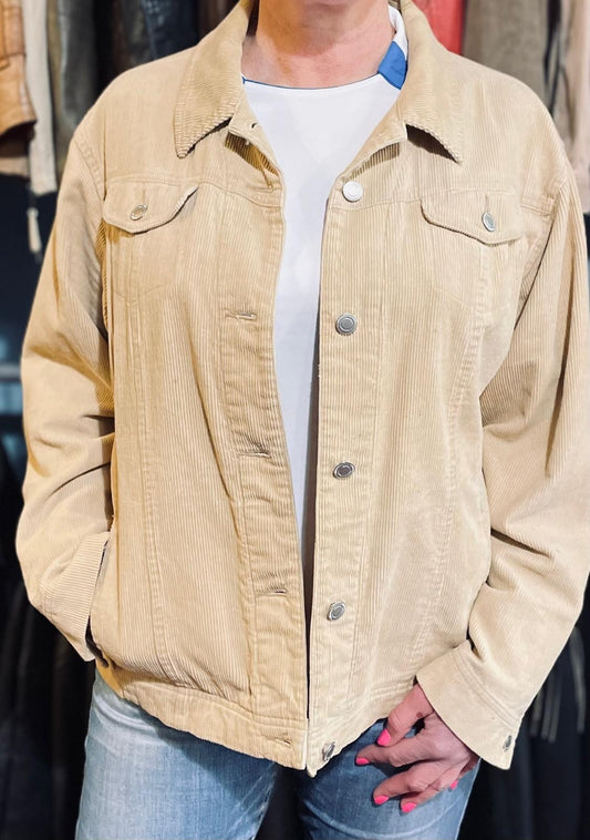 Y2K Womens Corduroy Jacket