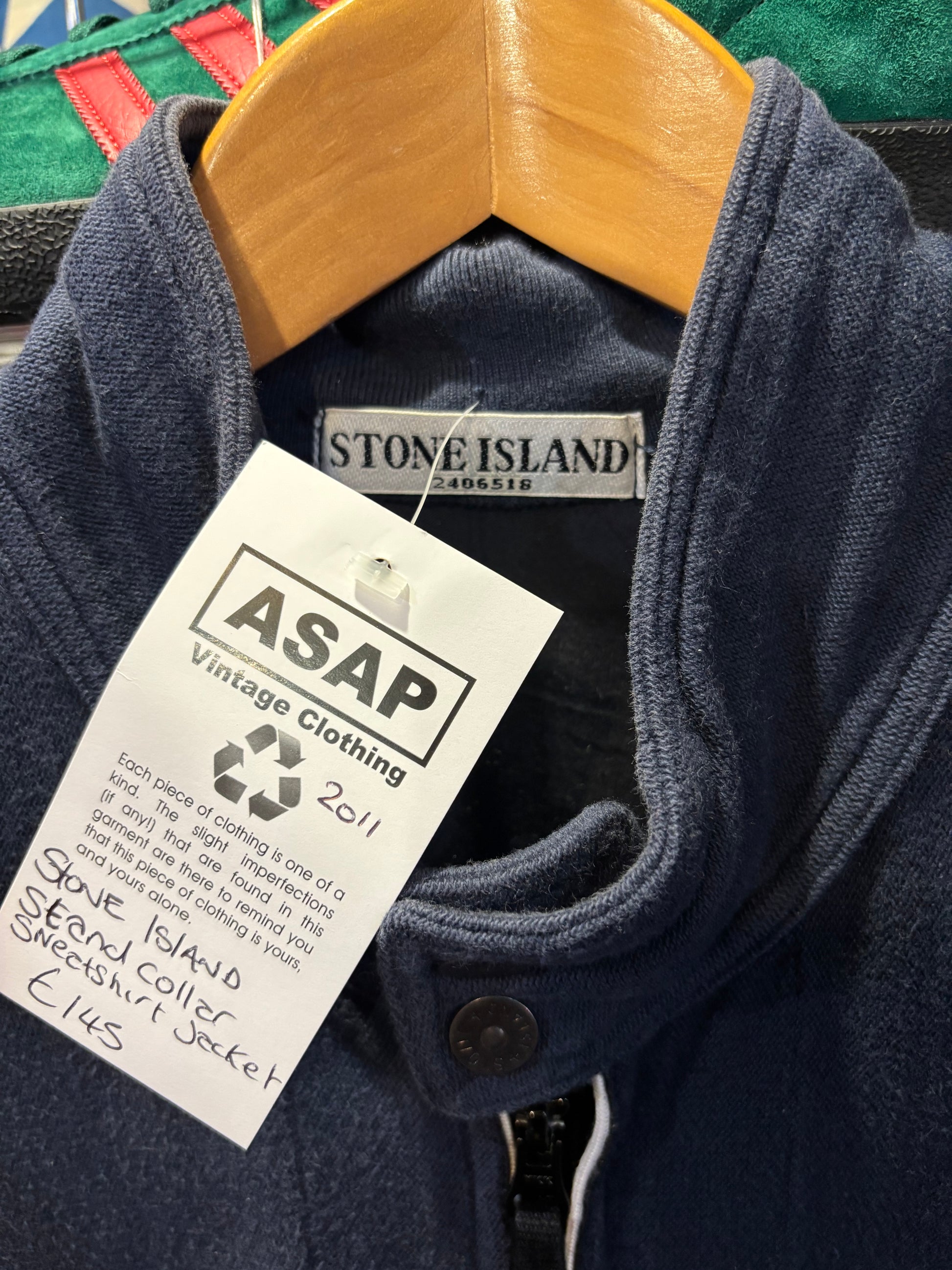 Stone Island SS2011 Multi-Pocket Stand Collar Track Jacket (541561451/1498)