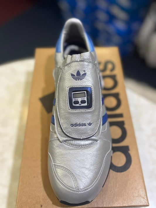 Adidas Micropacer Millennium Edition 'E 006' Silver/Blue/Navy UK 10