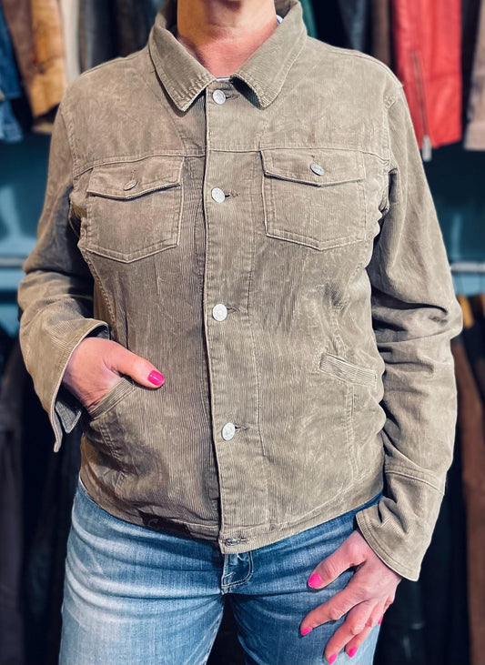 Y2K Womens Corduroy Jacket