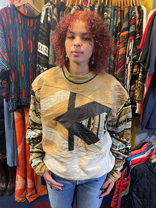 Coogi-Style 90s Pullover Jumper
