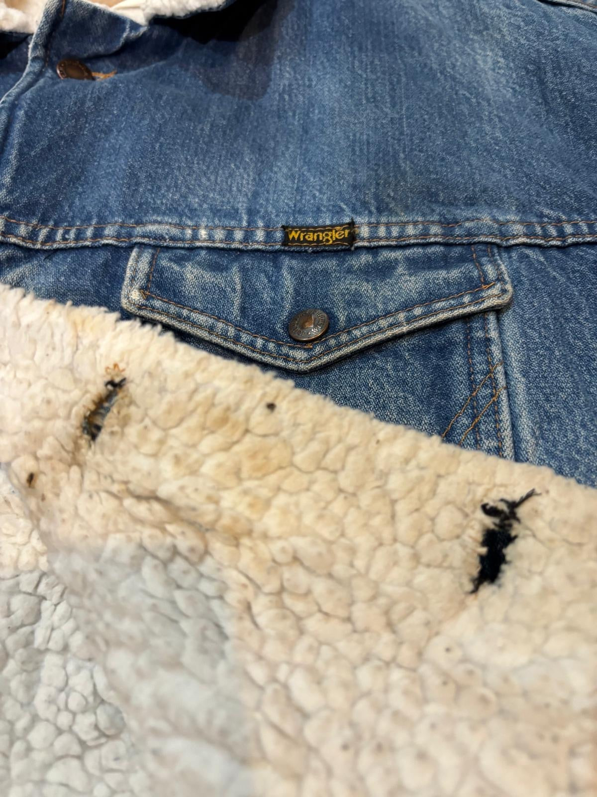 Wrangler 80's Denim Sherpa Jacket