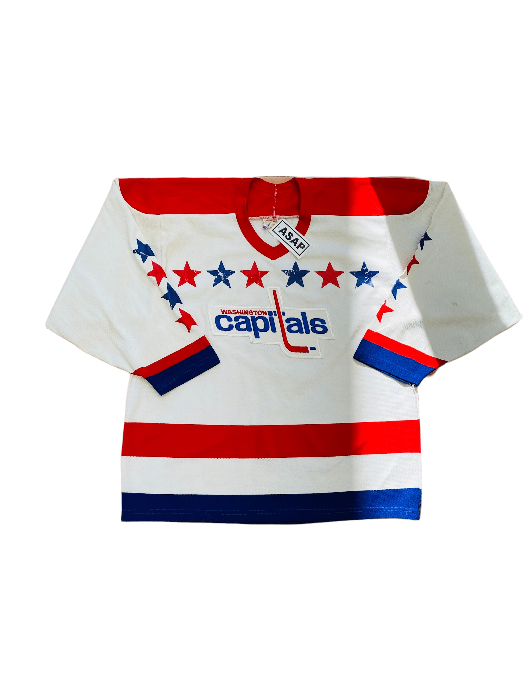 Washington Capitals NHL 1990s Ice Hockey Jersey