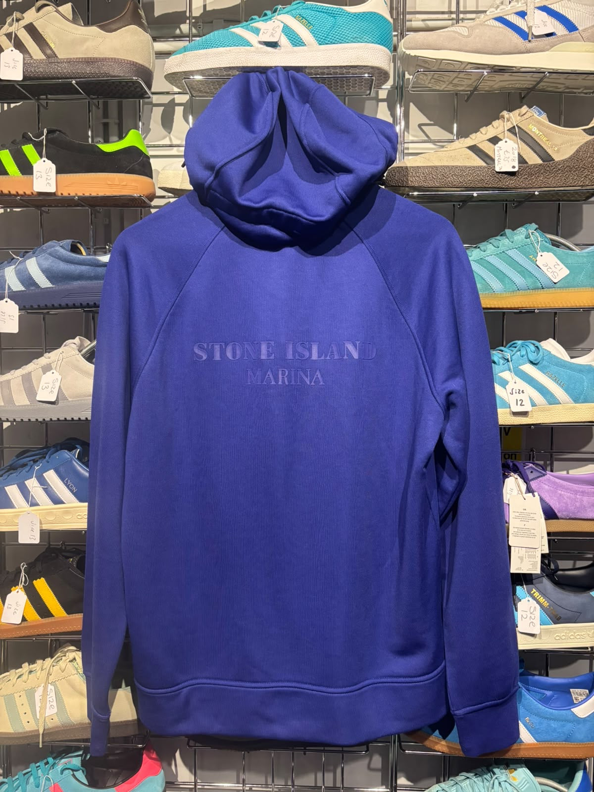 Stone Island Marina tonal spellout back