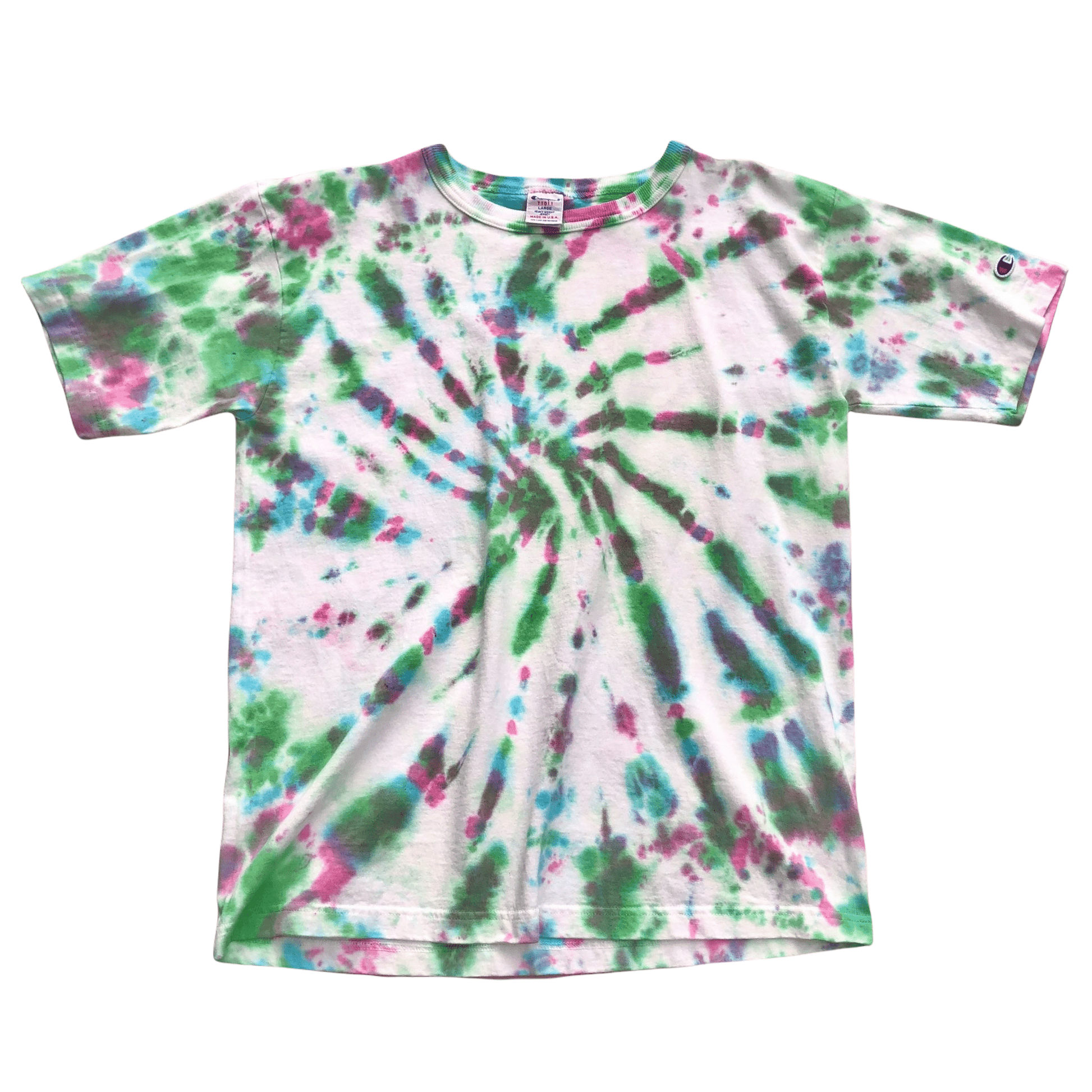 Champion Customised Tie-Dye T-Shirt