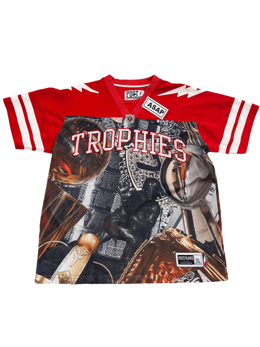 Post Game Trophies Design American Football Jersey