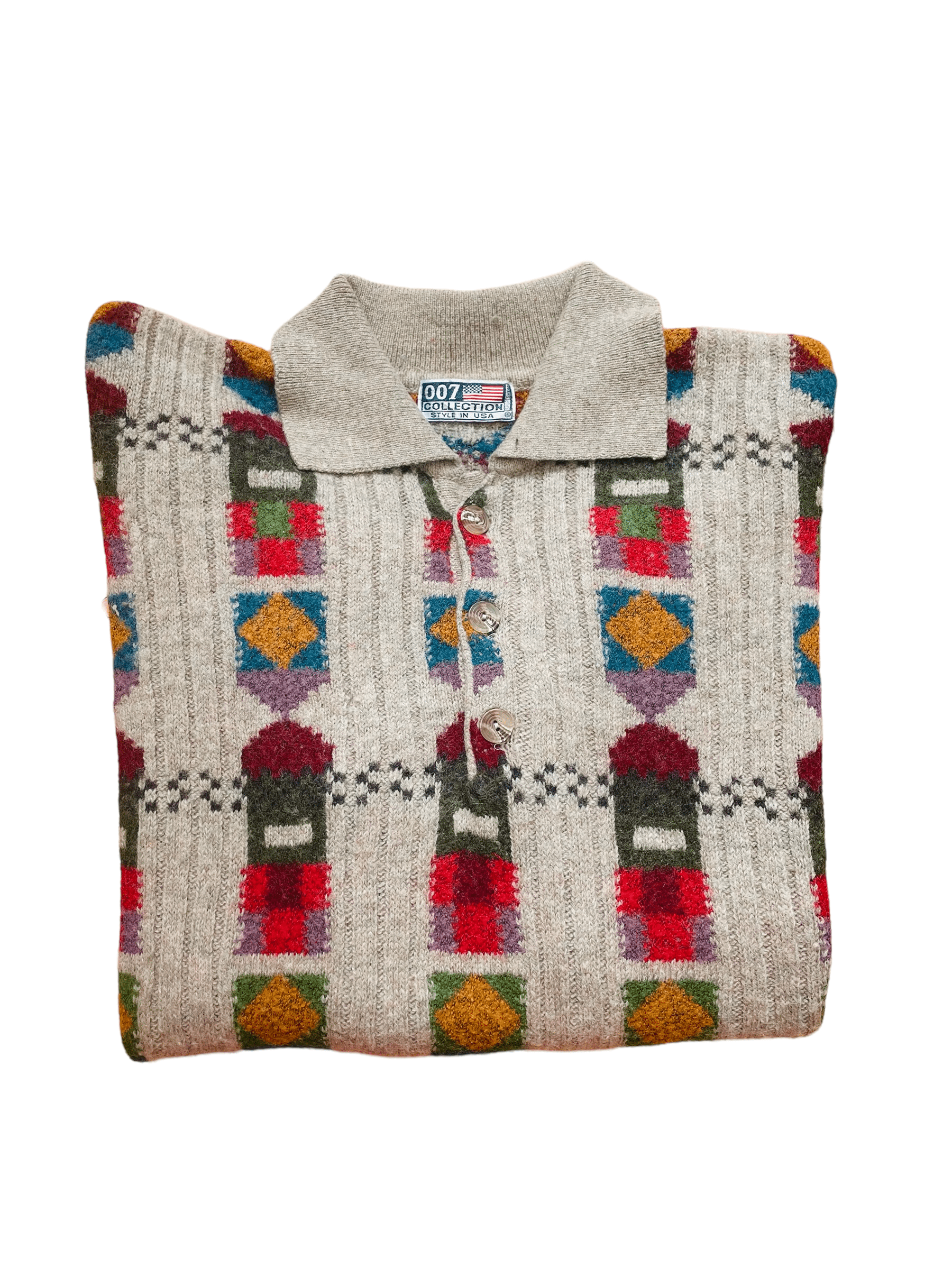Coogi-Style Pullover Jumper (g)