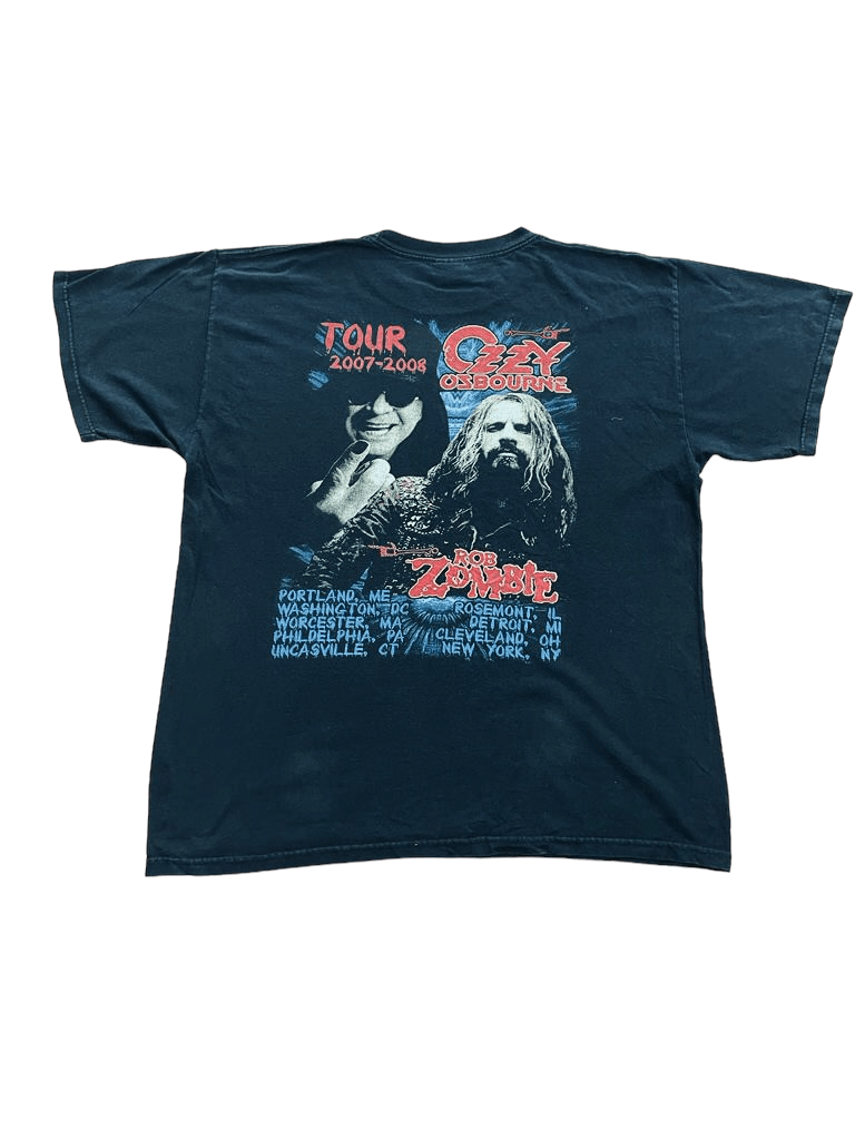 Ozzy Osbourne/Rob Zombie 07-08 Tour T-Shirt