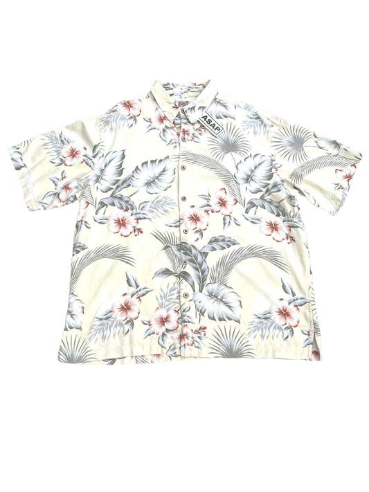 Caribbean Floral Design Hawaiian Shirt