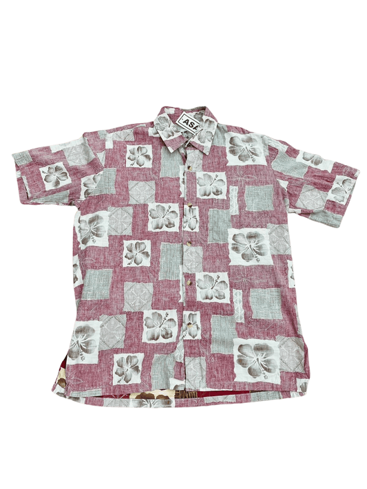 Sandwich Isle Floral Design Hawaiian Shirt