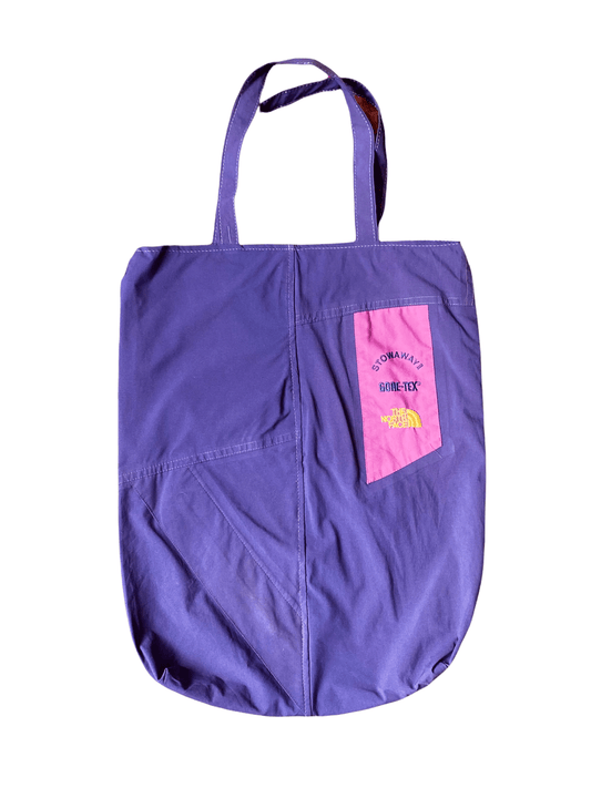 Reworked North Face Tote Bag