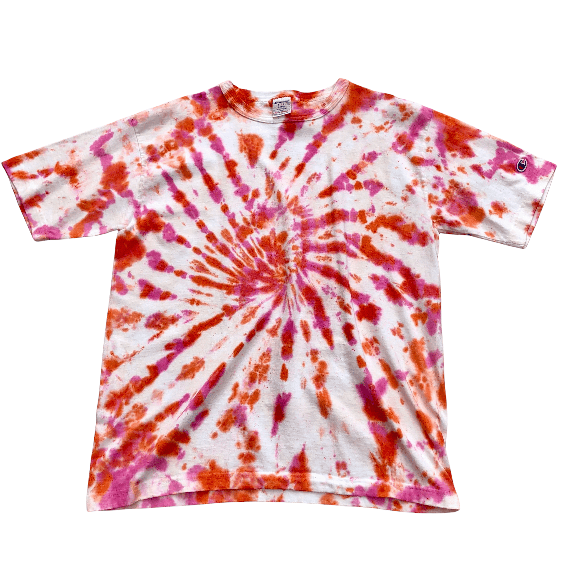 Champion Customised Tie-Dye T-Shirt