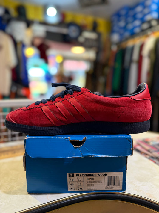 Adidas Blackburn Ewood Scarlet/Indigo UK 10