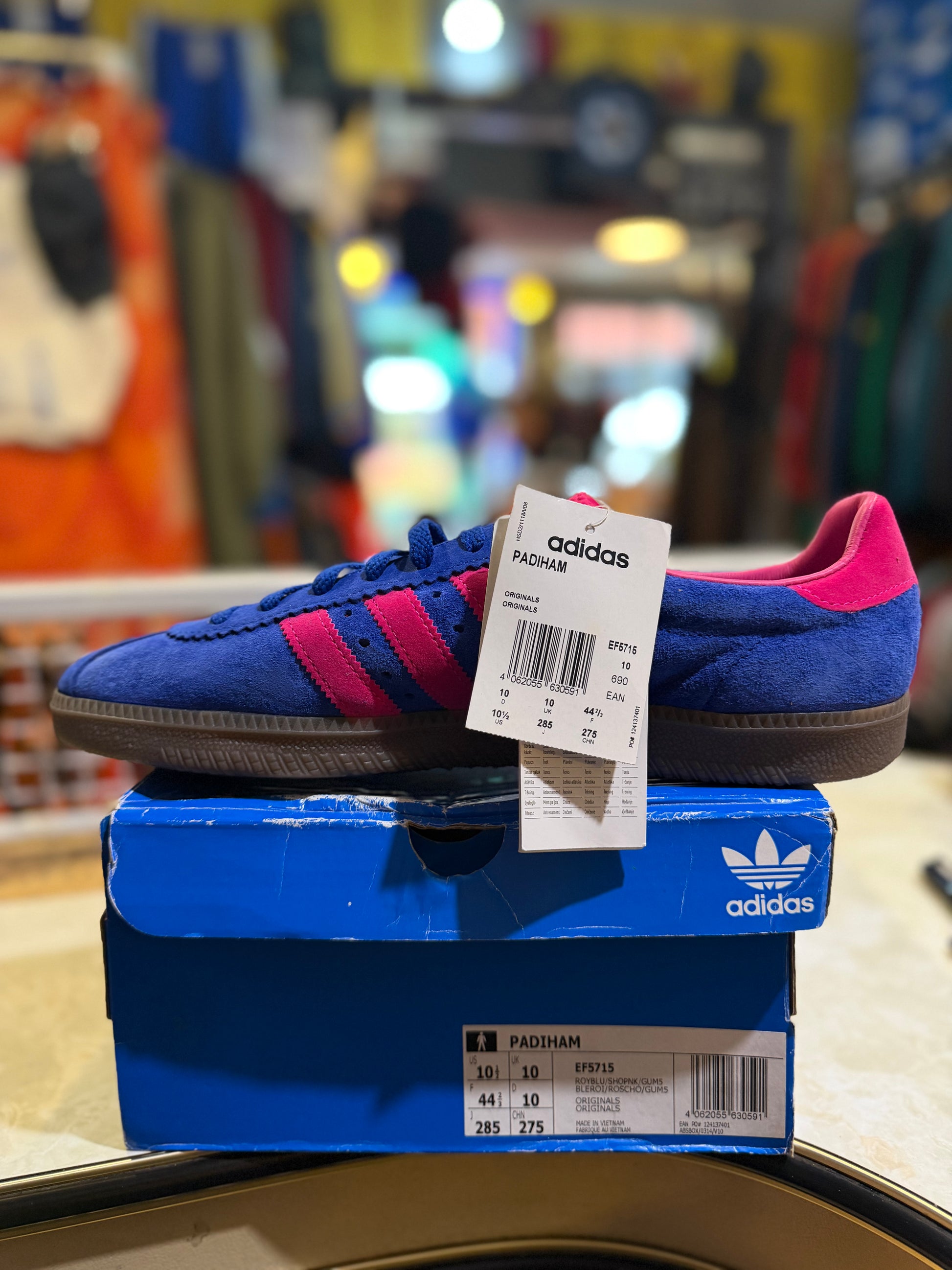 Adidas Padiham Blue/Pink UK 10