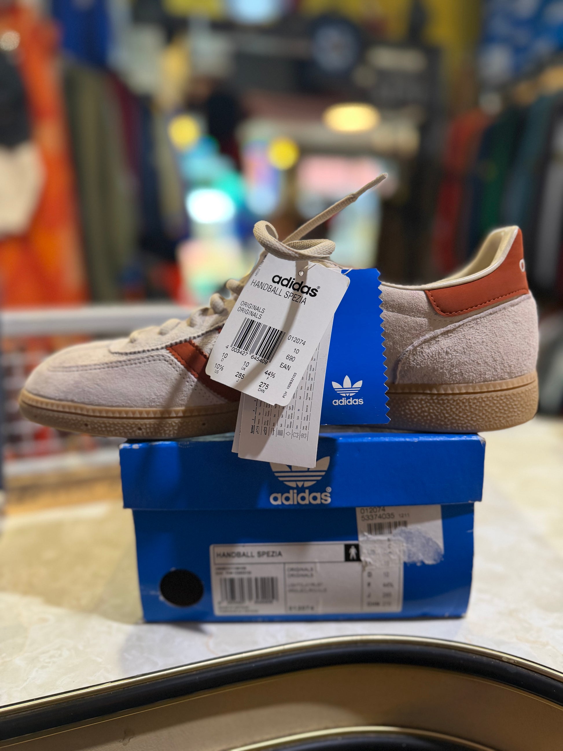 Adidas Handball Spezial Light Clay/Rust UK 10