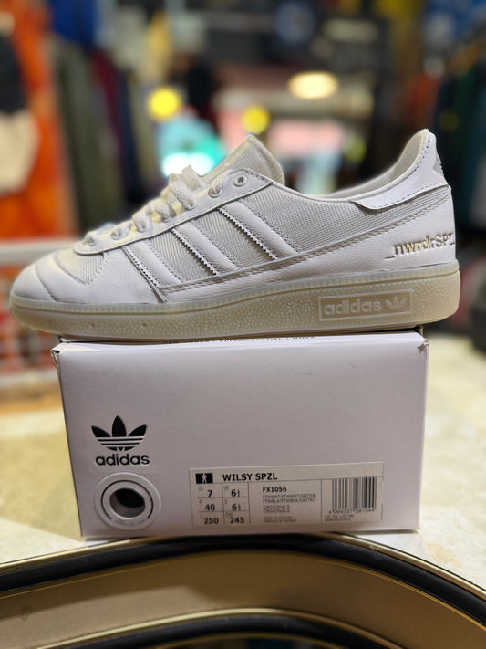 Adidas X New Order Wilsy SPZL  White Grey UK 6.5