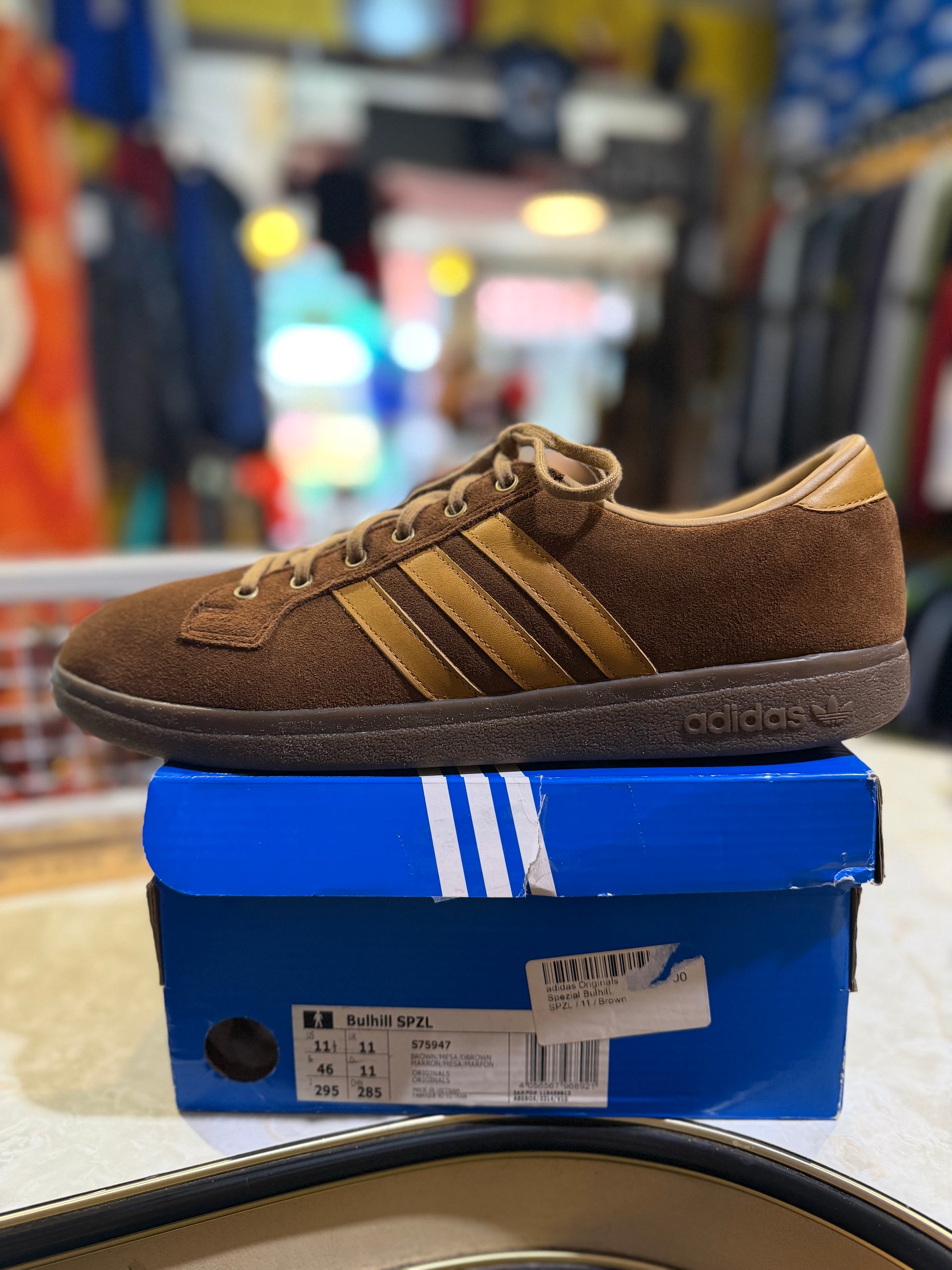 Adidas Bulhill SPZL Brown/Gum UK 11