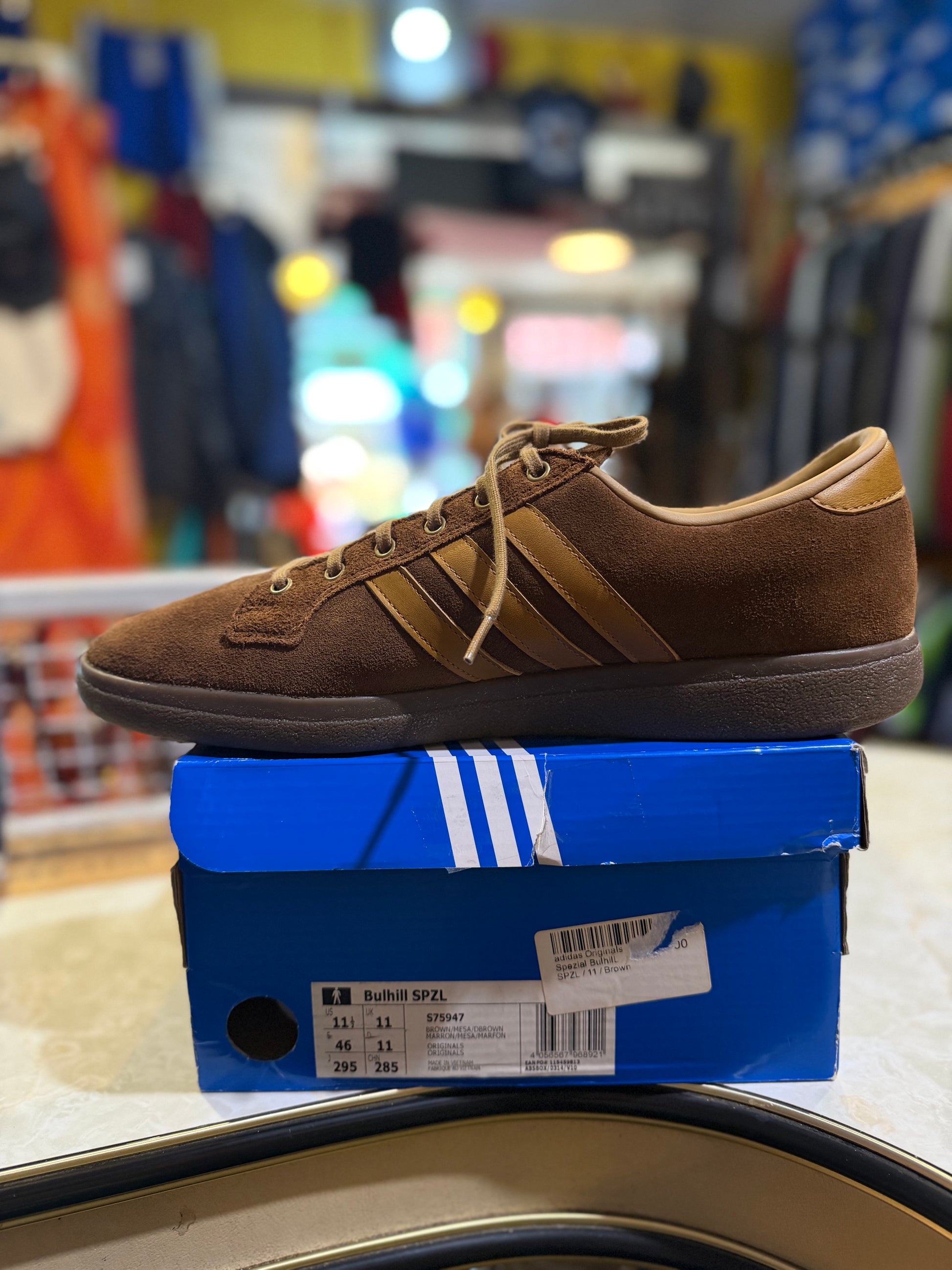 Adidas Bulhill SPZL Brown/Gum UK 11