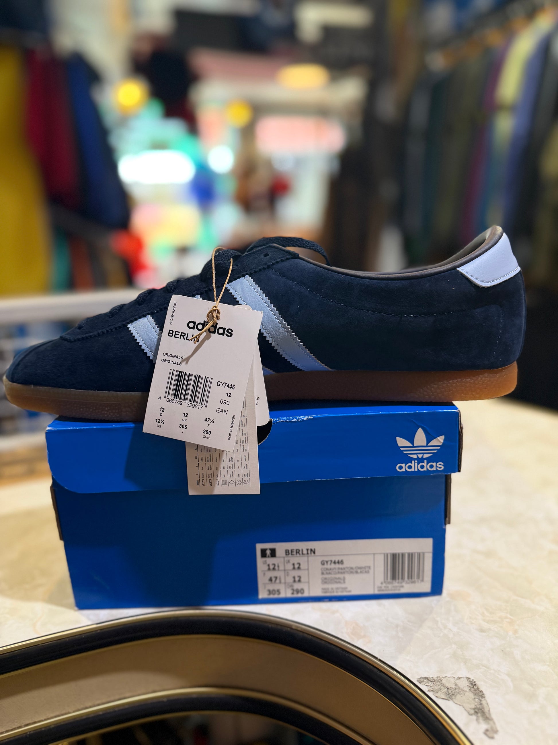 Adidas Berlin Navy/BlueGum UK 12